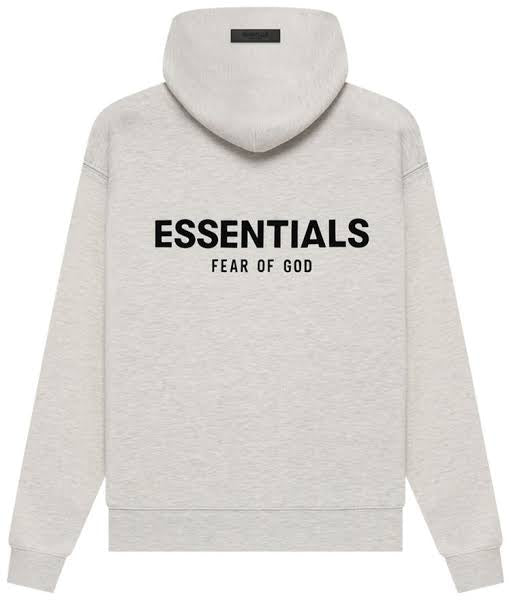 Light oat essentials hoodie