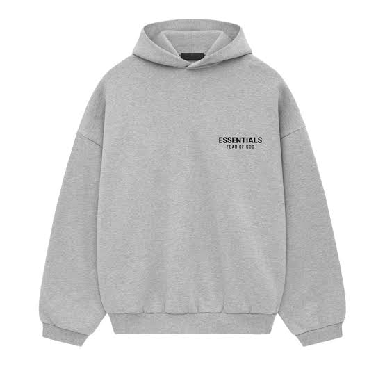 Dark oat essentials hoodie
