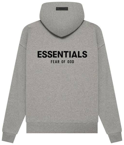 Dark oat essentials hoodie